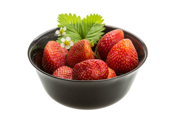 Ripe strawberry