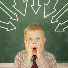 Leistungsdruck Schulkind