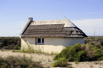 traditional house of Camargue