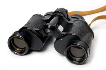 Binoculars isolated