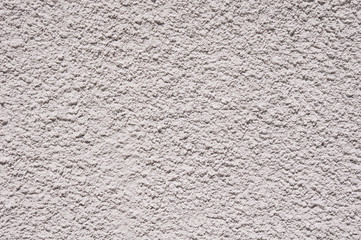 White relief plaster on wall closeup