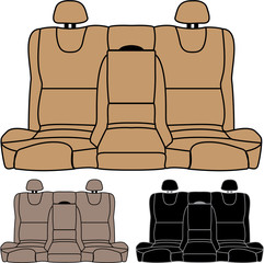 Back Seat Vector