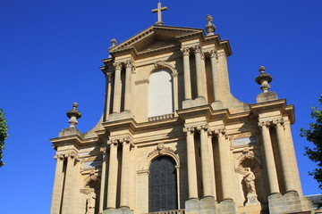 Fototapeta na wymiar Abbaye St.Vincent, Metz - France