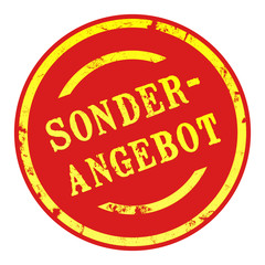 sb4 - SaleButton Rund - Sonderangebot - g1640