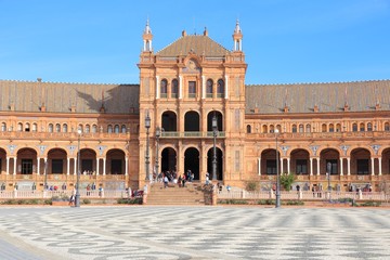 Fototapeta premium Seville - Plaza de Espana