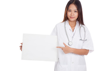 Young Asian female doctor