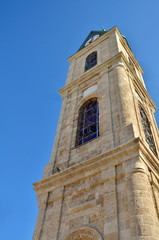 The famous Jaffa Clock Tower