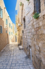 Fototapeta na wymiar Alley in Jaffa, Tel Aviv