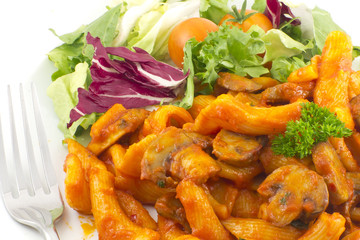 Pasta Bolognese with Mushrooms