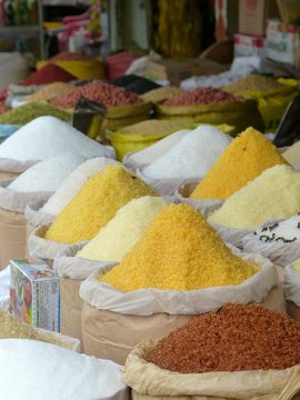Market stall in Vietnam