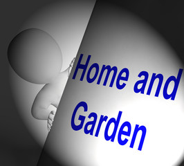 Home And Garden Sign Displays Indoors And Outdoors Design