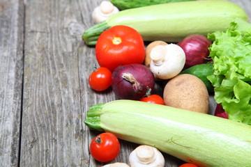 Fresh vegetables
