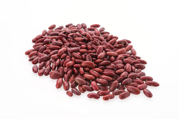 red kidney beans isolated