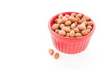 Peanut isolated on white background