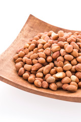 Peanut isolated on white background
