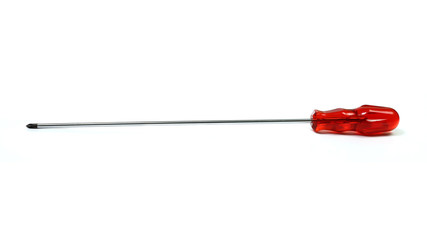 Screwdriver with red hand