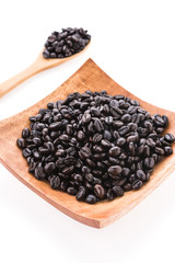 Coffee beans isolated on white background