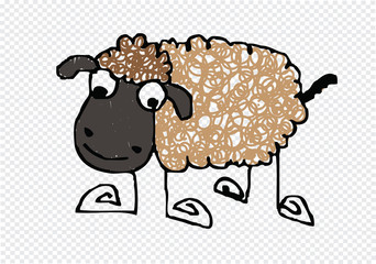 sheep cartoon