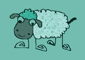 sheep cartoon