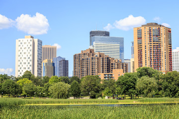 Minneapolis Downtown, Minnesota.