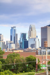 Fototapeta premium Minneapolis Downtown, Minnesota.