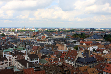 Fototapeta na wymiar View of Strasbourg, France
