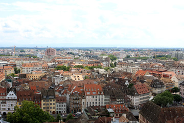 Naklejka na ściany i meble View of Strasbourg, France