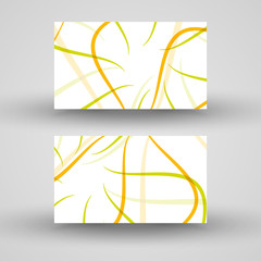 Vector business-card  set for your design