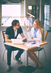 Fototapeta premium Planning work