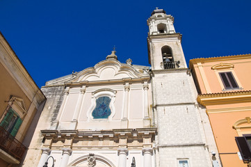 Church of Carmine. Torremaggiore. Puglia. Italy.