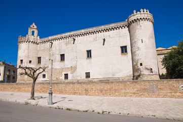 Ducal Castle of Torremaggiore. Puglia. Italy.
