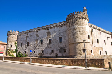 Ducal Castle of Torremaggiore. Puglia. Italy.