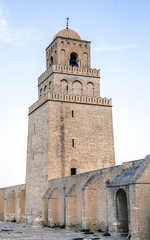 Fototapeta na wymiar Great Mosque of Kairouan, Tunisia