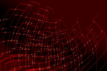 Smooth colorful abstract techno background.