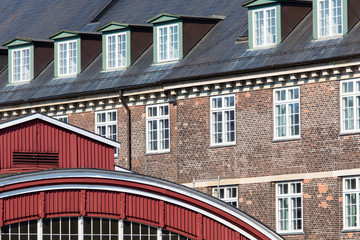 Fototapeta premium Traditional architecture in Copehnagen, Denmark