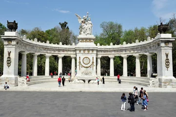 Fotobehang Monument voor Benito Juarez in Mexico-Stad -Mexico © Rafael Ben-Ari