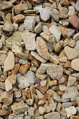 Hintergrund Steine des Strandes von Questelan bei Riec sur Belon