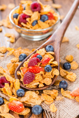 Cornflakes with fresh Berries