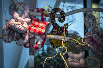 Fototapeta premium Handmade stuffed animals