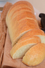 frisches Weißbrot