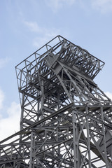 Stahlkonstruktion Zeche Radpod, Hamm, Deutschland