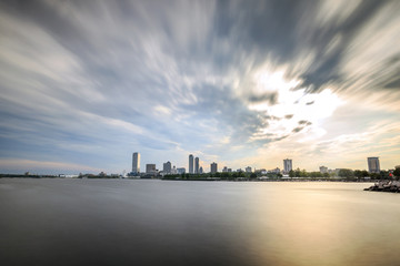 Fototapeta premium Milwaukee skyline, Wisconsin, USA