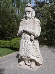 Selbstklebende Fototapeten General an den Ming Gräbern © Jürgen Reitz