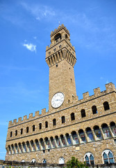 Fototapeta na wymiar Palazzo Vecchio - Firenze, Tuscany - Italy