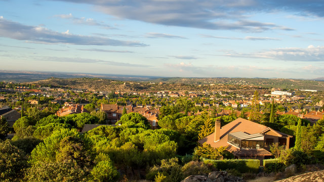 Vissta Torrelodones, al noroeste de Madrid,Spain