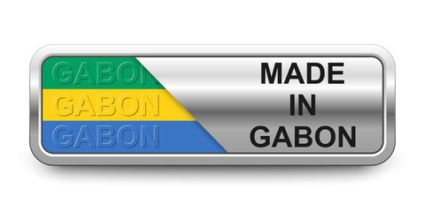 Made in Gabon Button