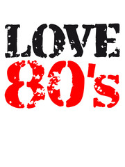 Love 80s Logo