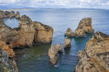 Beautiful Cliff in Algarve, Portugal