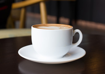 A Latte Coffee art