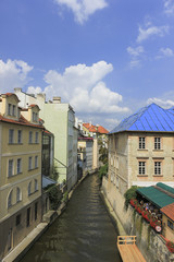 Fototapeta na wymiar Prague, city views in the summer